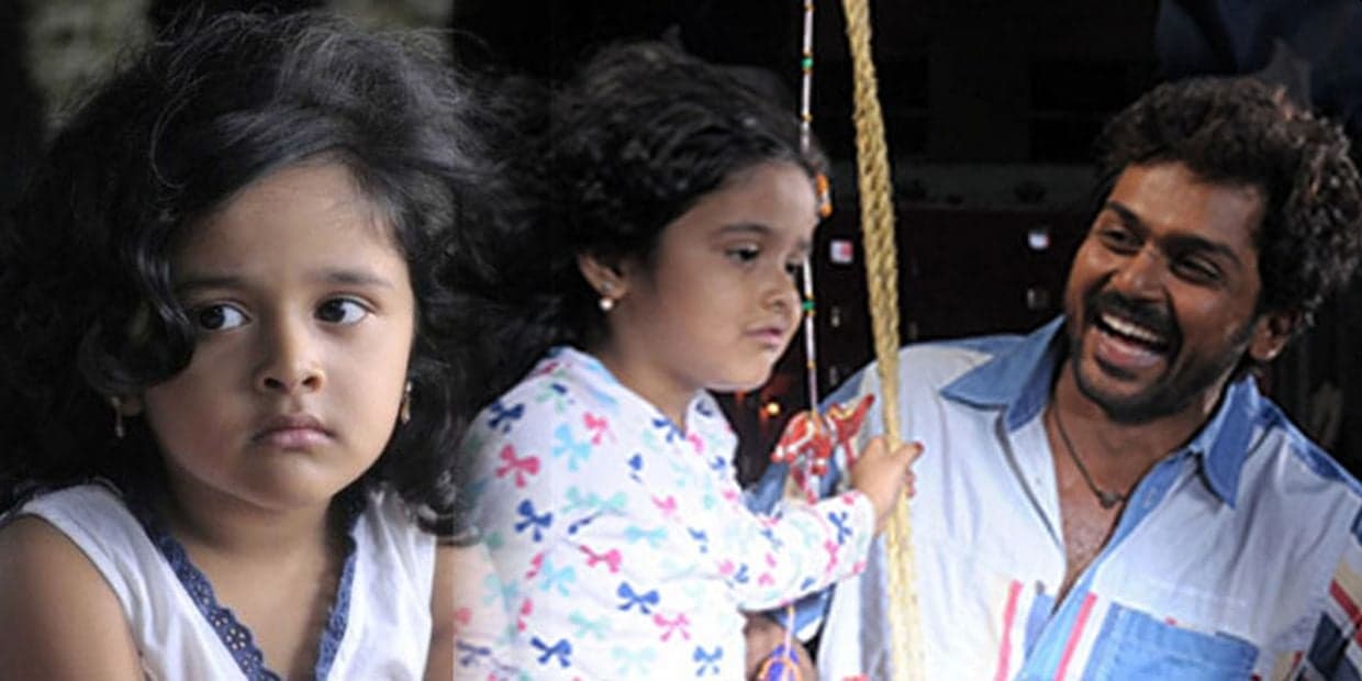 சிறுத்தை பட குட்டி திவ்யா ஞாபகம் இருக்கா.. நெடுநெடுவென வளர்ந்து ஹீரோயினான கார்த்திக் மகள்