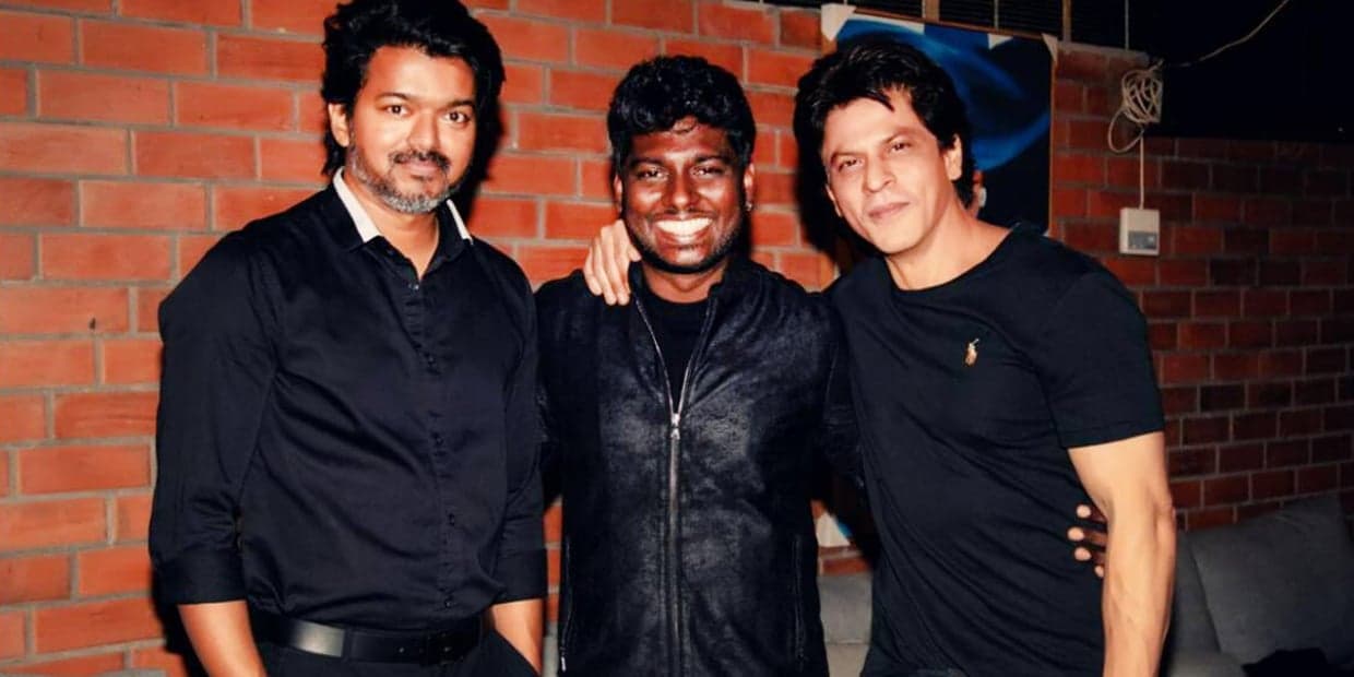 விஜய் அண்ணாவை புடிச்சி தொங்குனது போதும்.. ஷாருக்கான்-ஐ குருவாக ஏற்றுக் கொண்ட அட்லீ.!
