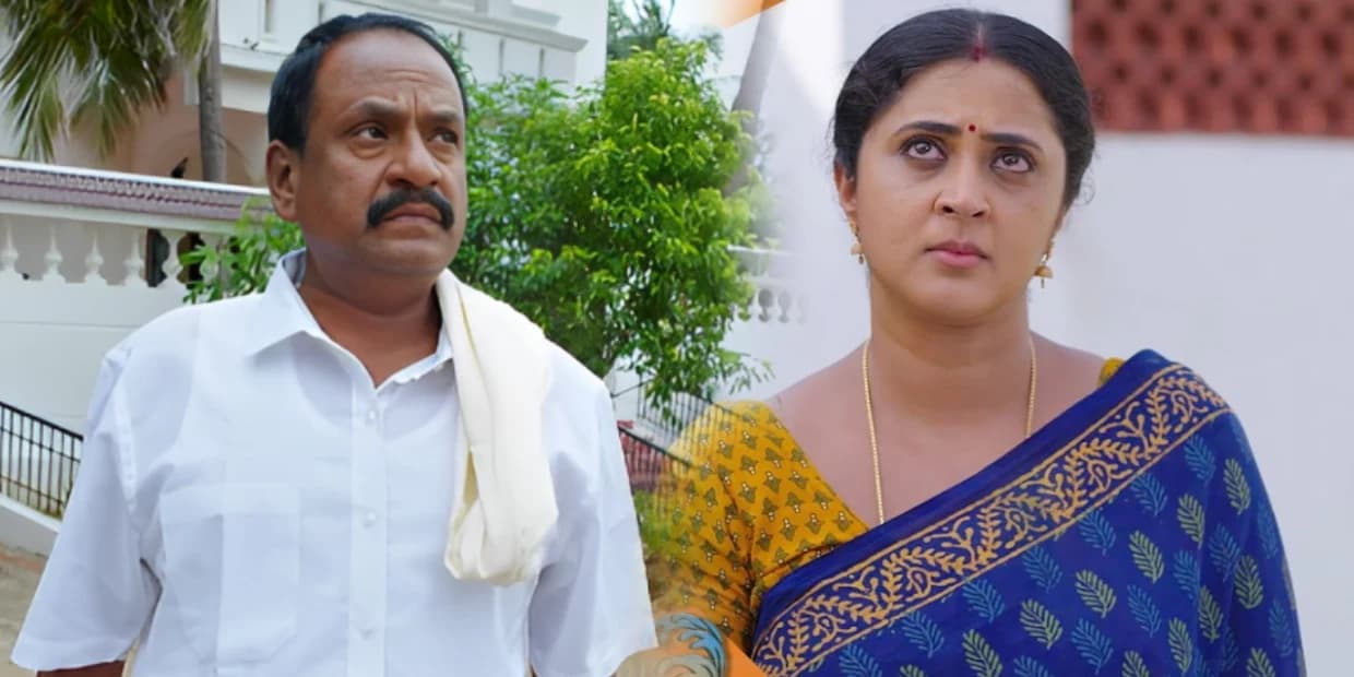 பொண்டாட்டியின் எக்ஸ் காதலன் என தெரிந்ததும் குணசேகரனுக்கு வந்த நெஞ்சுவலி.. ட்விஸ்டுக்கு மேல் ட்விஸ்ட் வைக்கும் எதிர்நீச்சல்