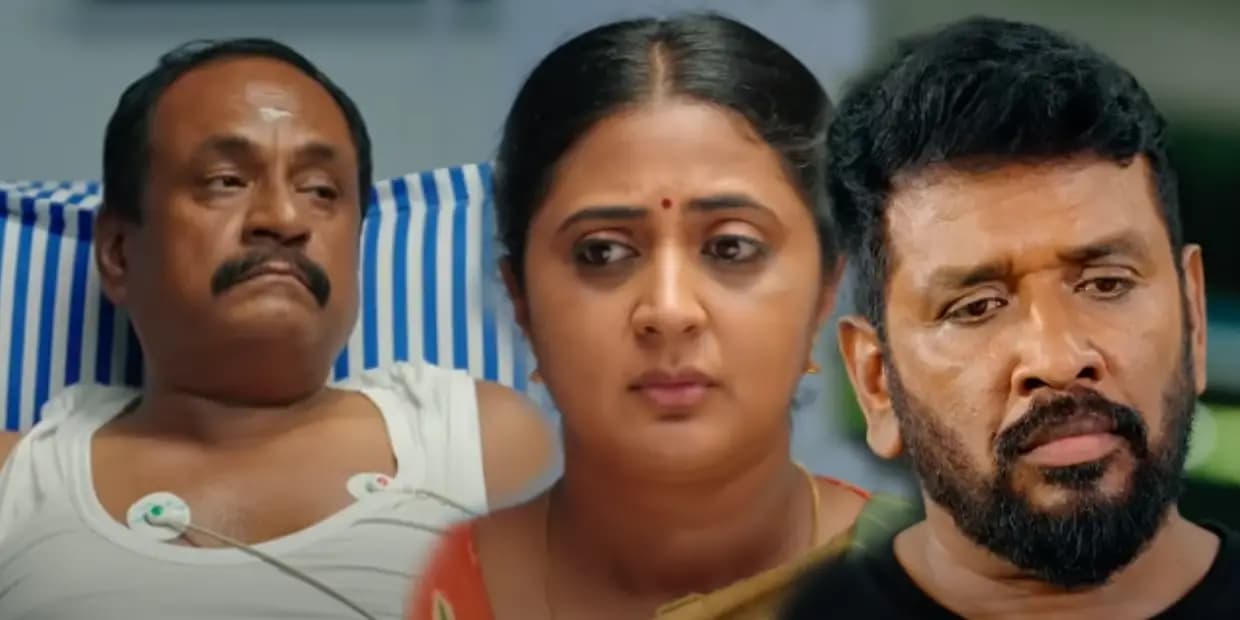 படுத்த படுக்கையாக இருந்தும் நக்கல் குறையாத குணசேகரன்.. புருஷனுக்காக ஜீவானந்திடம் பிச்சை கேட்கும் ஈஸ்வரி