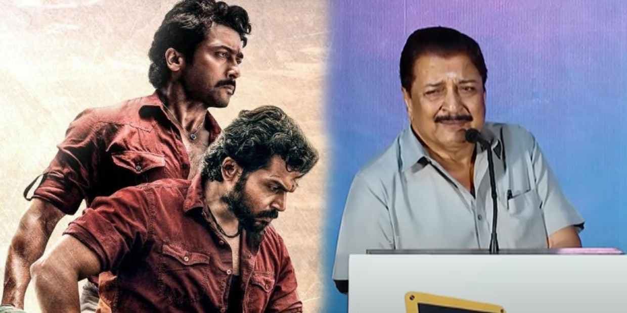 மேடையிலேயே கண்கலங்கிய சிவகுமார்.. நிமிர்ந்து கூட பார்க்க முடியாமல் தலை குனிந்த கார்த்தி, சூர்யா