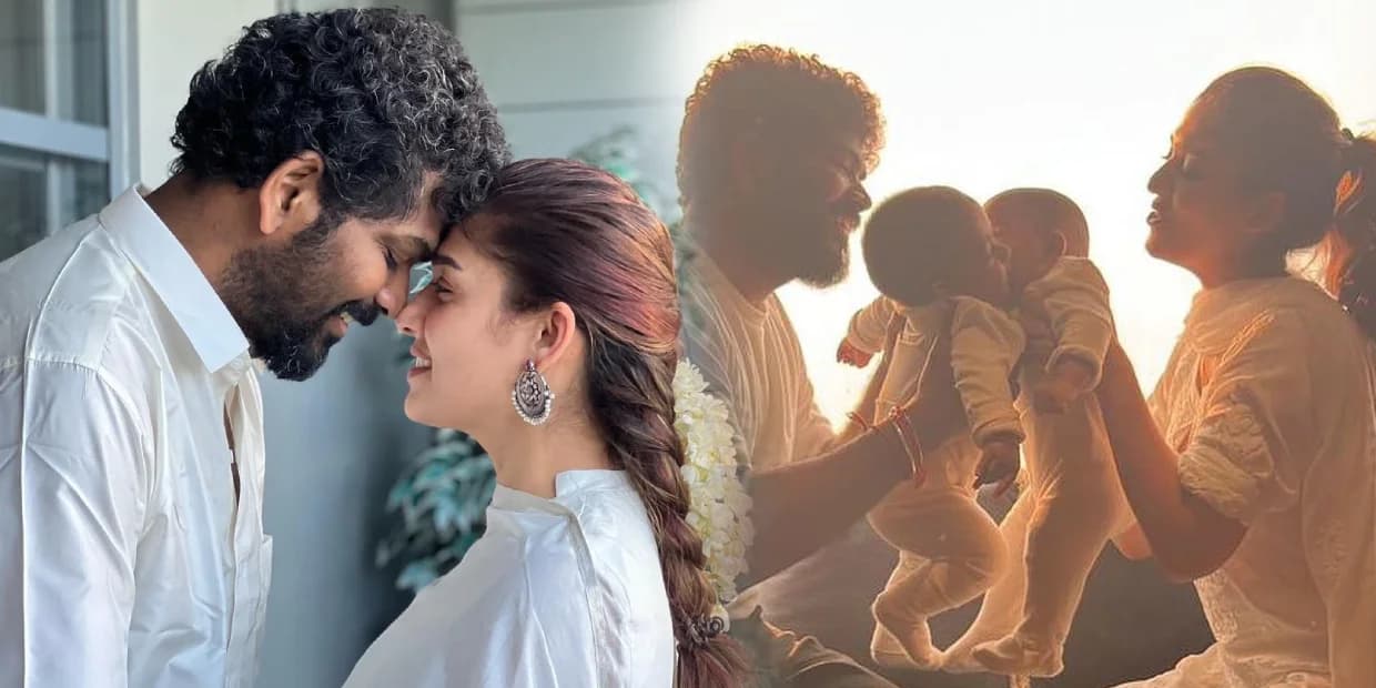 உயிர், உலகத்துடன் பிறந்தநாள் கொண்டாடிய நயன்தாரா.. வைரலாகும் குடும்ப புகைப்படம்