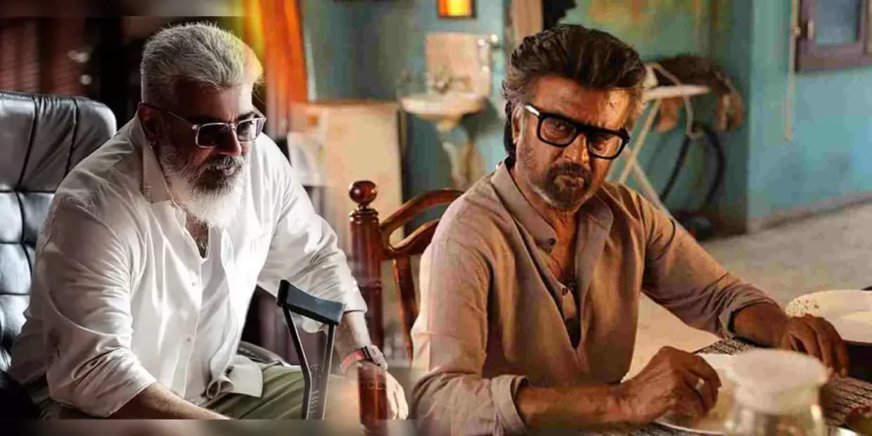 அஜித்தின் விடாமுயற்சி புதிய கெட்டப் இணையத்தில் வைரல்.. கொல மாஸாக இருக்கும் AK, ரஜினி