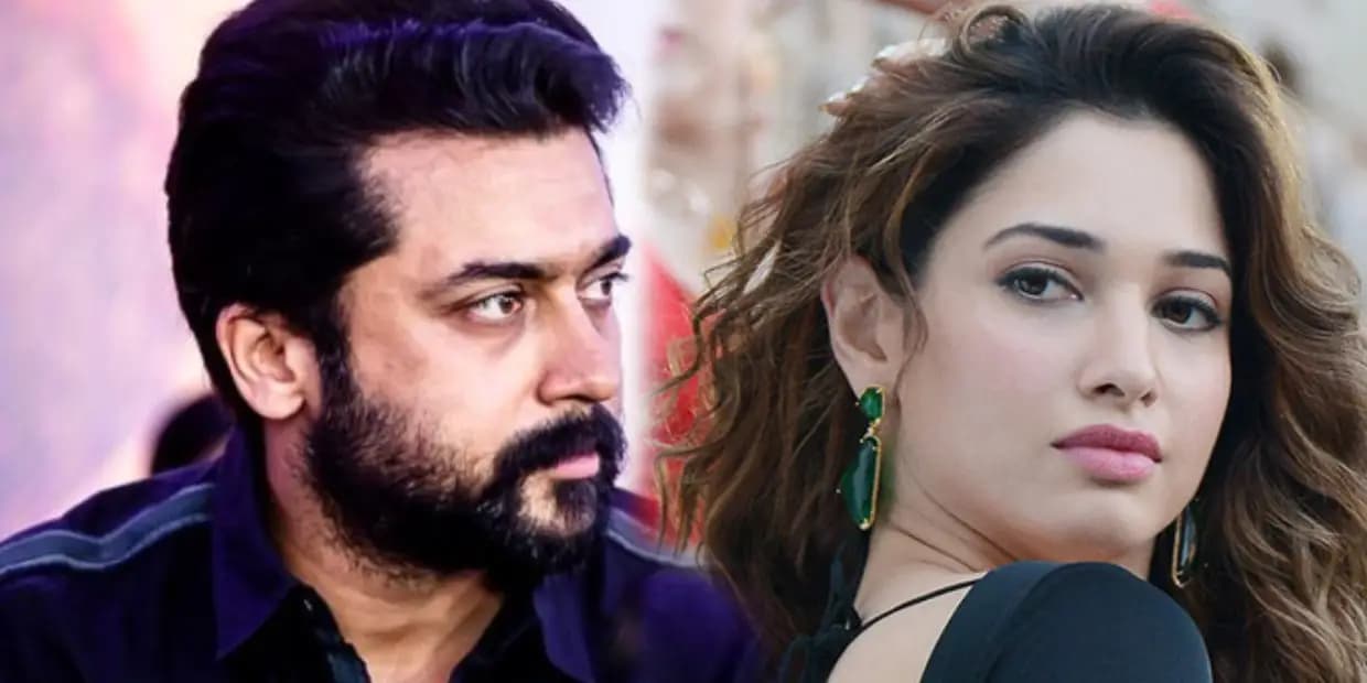 சூர்யாவுக்கு வில்லனாகும் தமன்னாவின் அந்தரங்க காதலன்.. ரொமான்டிக் ஹீரோவாச்சே, சுதா கொங்கரா யூனிவர்ஸ்