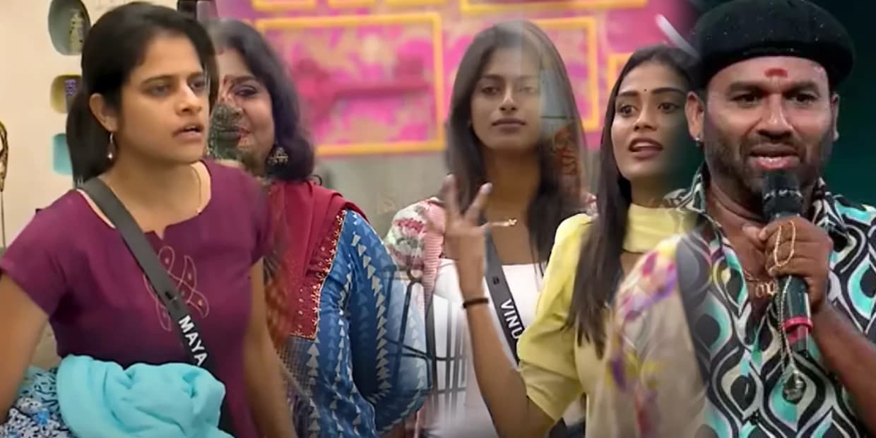 சாப்பாட்டுக்காக அடித்துக் கொள்ளும் பிக் பாஸ் வீடு.. செம்ம காண்டில் வெளியேறிய மாயா, கூல் சுரேஷ்