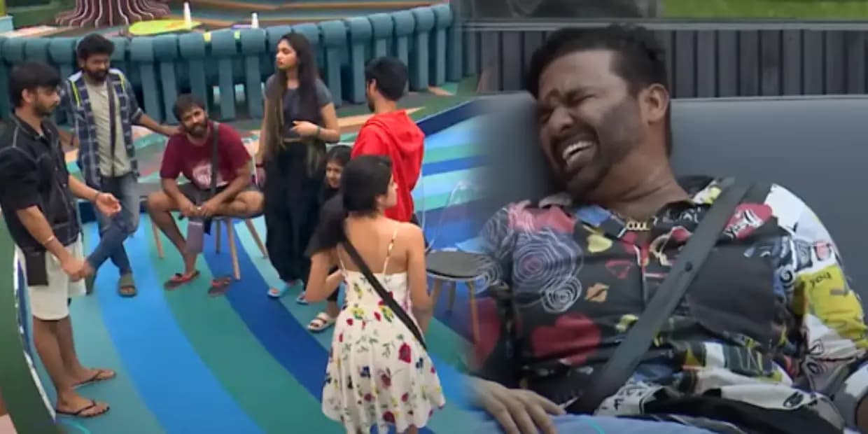 பயங்கர டஃப் கொடுப்பார் என்று நினைத்தால் டம்மி பீசா இருக்காரு.. நடிகரை கலாய்த்து தள்ளும் ஹவுஸ் மேட்ஸ்