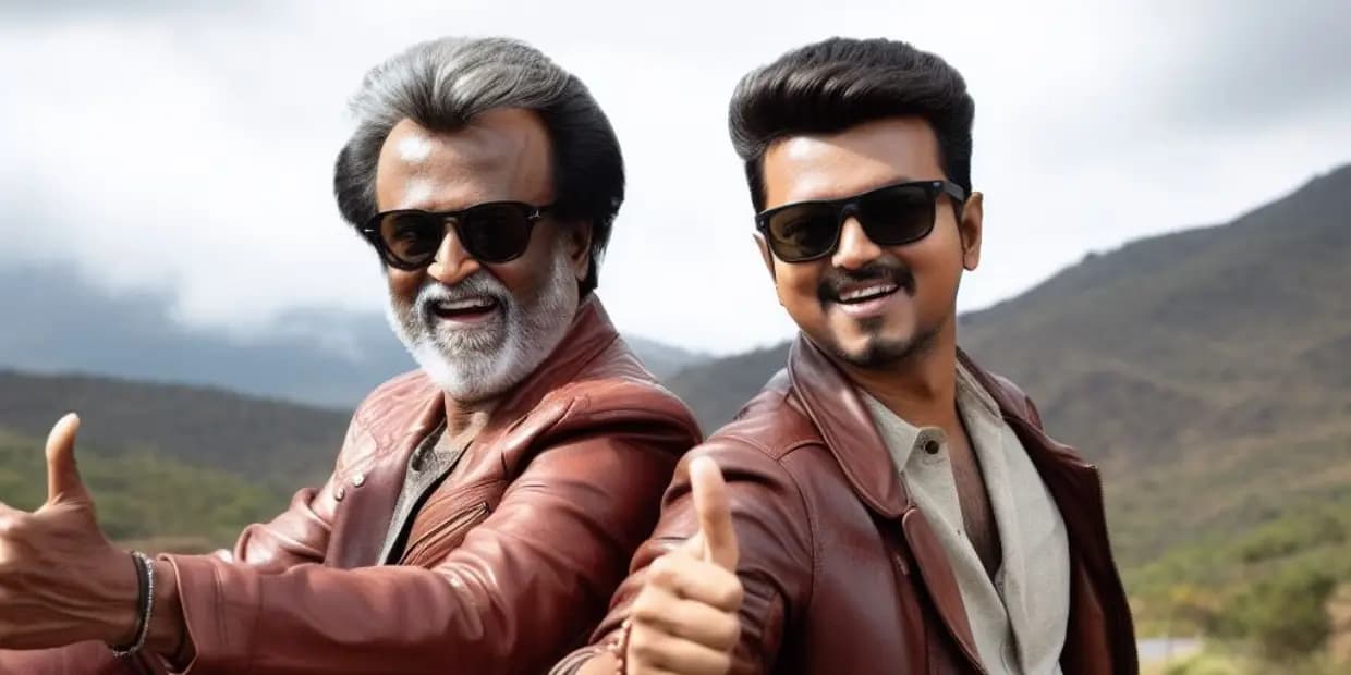 ரஜினியின் 10 ஹேர் ஸ்டைலை உருவாக்கிய விஜய்யின் தம்பி.. இப்ப வரை பெருமை பேசும் தருணம்