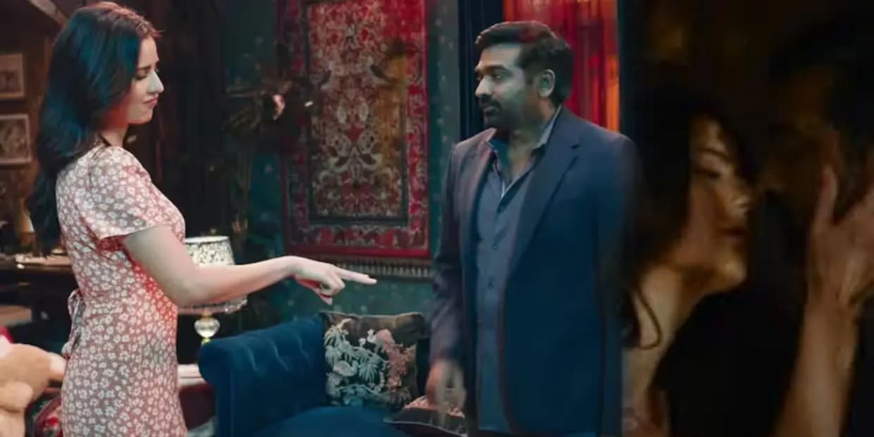 கத்ரீனா கைஃப் உடன் லிப்லாக், அமங்களப்படுத்தும் விஜய் சேதுபதி.. ட்ரெண்டாகும் மேரி கிறிஸ்மஸ் ட்ரெய்லர்