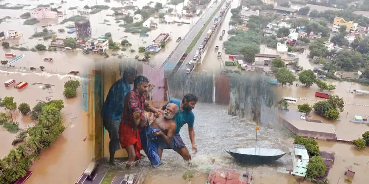 இந்த ஆண்டில் உலகம் சந்தித்த 6 இயற்கை பேரழிவுகள்.. தென் தமிழகத்தை நிலைகுலைய செய்த கனமழை