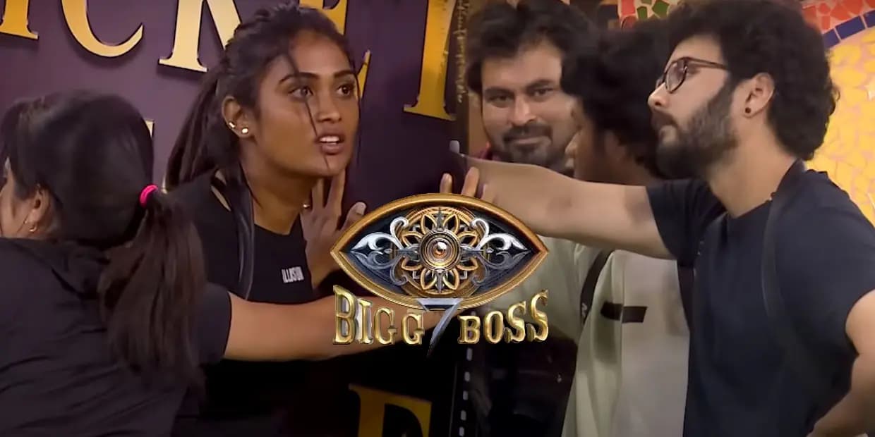 ஃபினாலே டிக்கெட்டுக்கு நடக்கும் போட்டா போட்டி.. வாய்ச்சவடால் பேசி கோட்டை விட்ட மாயா, தட்டி தூக்கிய பூமர்