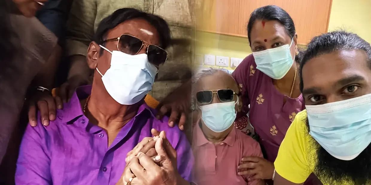 விஜயகாந்த் வீட்டில் குவிந்த தொண்டர்கள்.. 20 நாளுக்குப் பின் எப்படி இருக்கிறார் தெரியுமா?