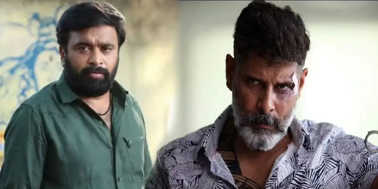 என்னப்பா சொல்றீங்க! விக்ரம் கூட சசிகுமார் நடித்திருக்காரா!. சித்தப்பா தயவில் சியானுக்கு அடித்த ஜாக்பாட்