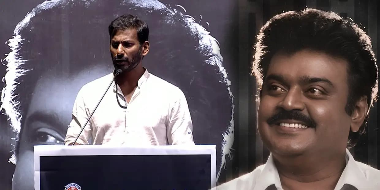 விஜயகாந்த் வாரிசு நடிக்க வந்து 10 வருஷம் ஆச்சு.. இப்பதான் விஷாலுக்கு கண்ணு தெரியுது போல