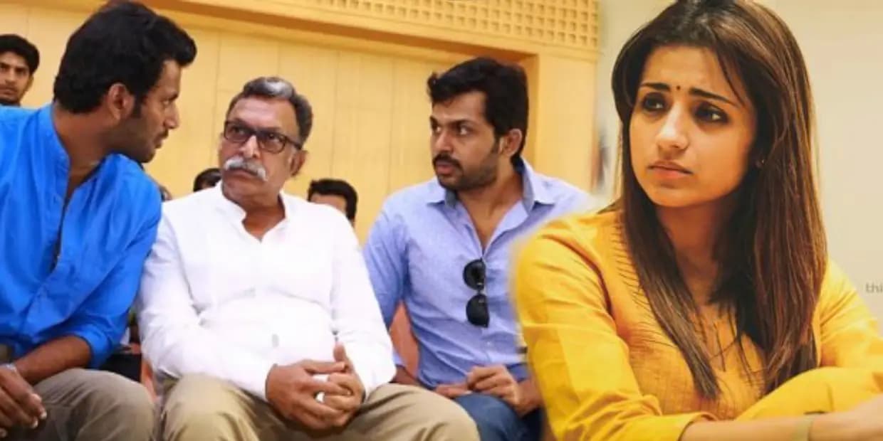 திரிஷாக்காக வரிந்து கட்டி வந்த சங்கம்.. உதயநிதிக்கு ஆதரவாகி விடுமோ? அச்சத்தில் வாய்மூடிய நடிகர்கள்
