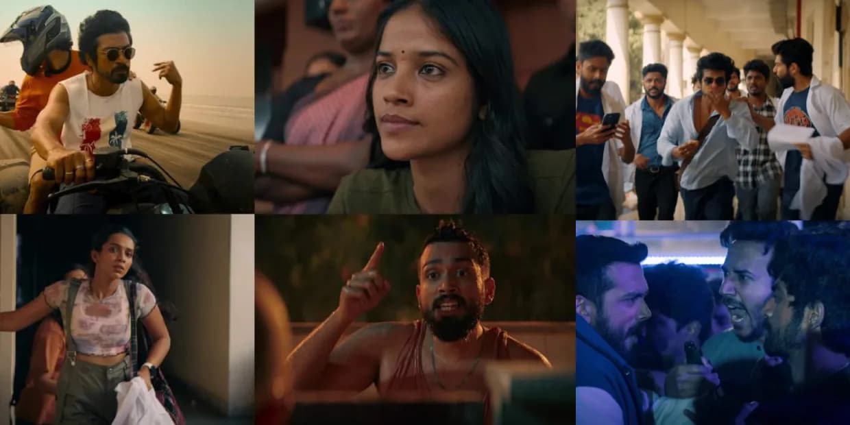 டாம் அண்ட் ஜெரியாக மோதும் அர்ஜுன் தாஸ், காளிதாஸ் ஜெயராம்.. கெட்ட வார்த்தைகளால் தெறிக்க விட்ட போர் ட்ரெய்லர்