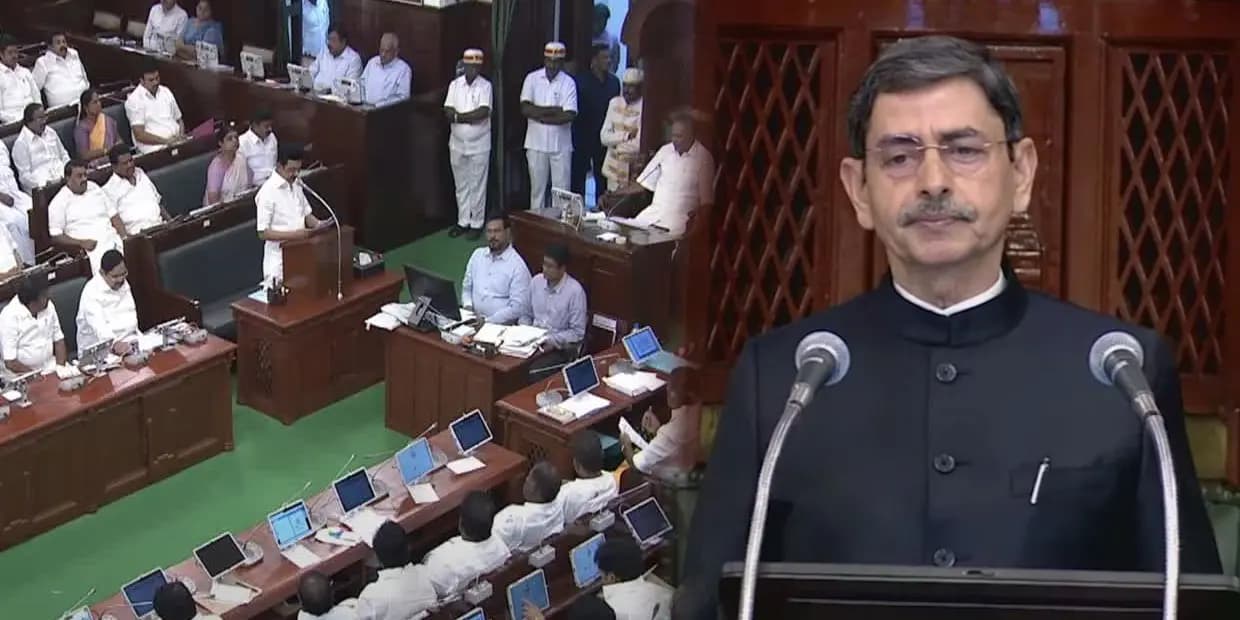 ஊருக்குள்ள 1008 பிரச்சனை இருக்கு அதெல்லாம் கண்ணுக்கு தெரியல.! சட்டசபையில் அவமானம், ஆளுநர் ரவி வெளியேறிய காரணம்