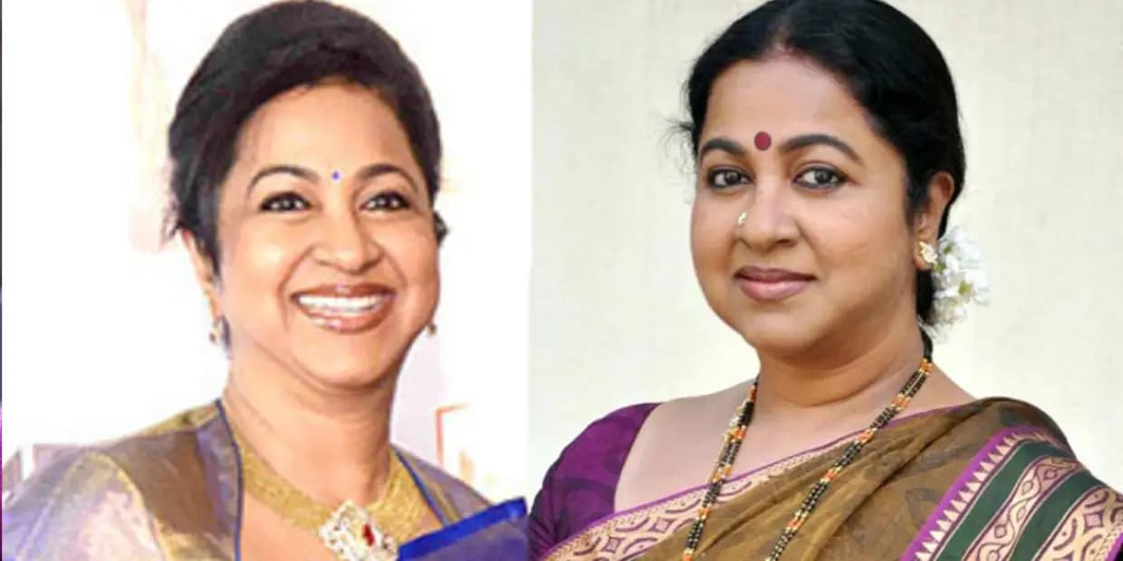 எனக்கு பின்னால் நடிக்க வந்து 100 கோடி சம்பாதிக்கிற.. நான் மட்டும் என்ன? கோபத்தில் அரசியலுக்கு வந்த ராதிகா