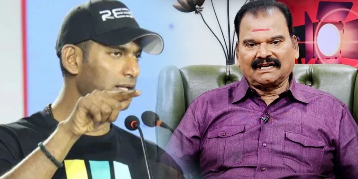 வேலையைக் காட்டிய பயில்வான்.. வெளியில பாத்துக்குறேன்னு மிரட்டிவிட்ட விஷால்