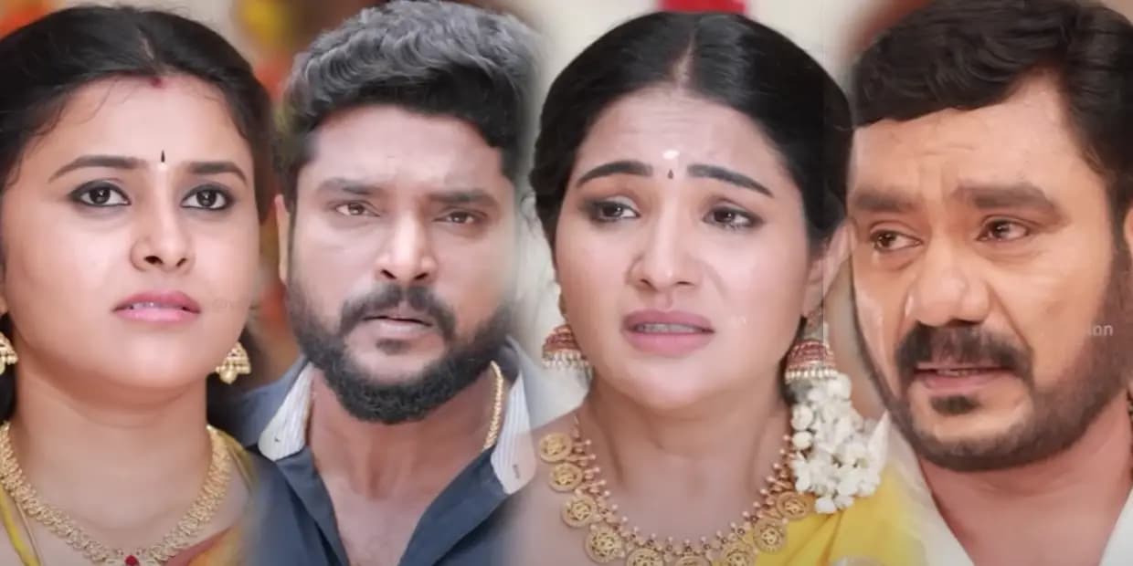 மீனா செய்த காரியத்தால் பாண்டியன் மீது ஆத்திரத்தில் இருக்கும் சக்திவேல்.. தங்கமயிலின் ரகசியத்தை மறைக்கும் சரவணன்