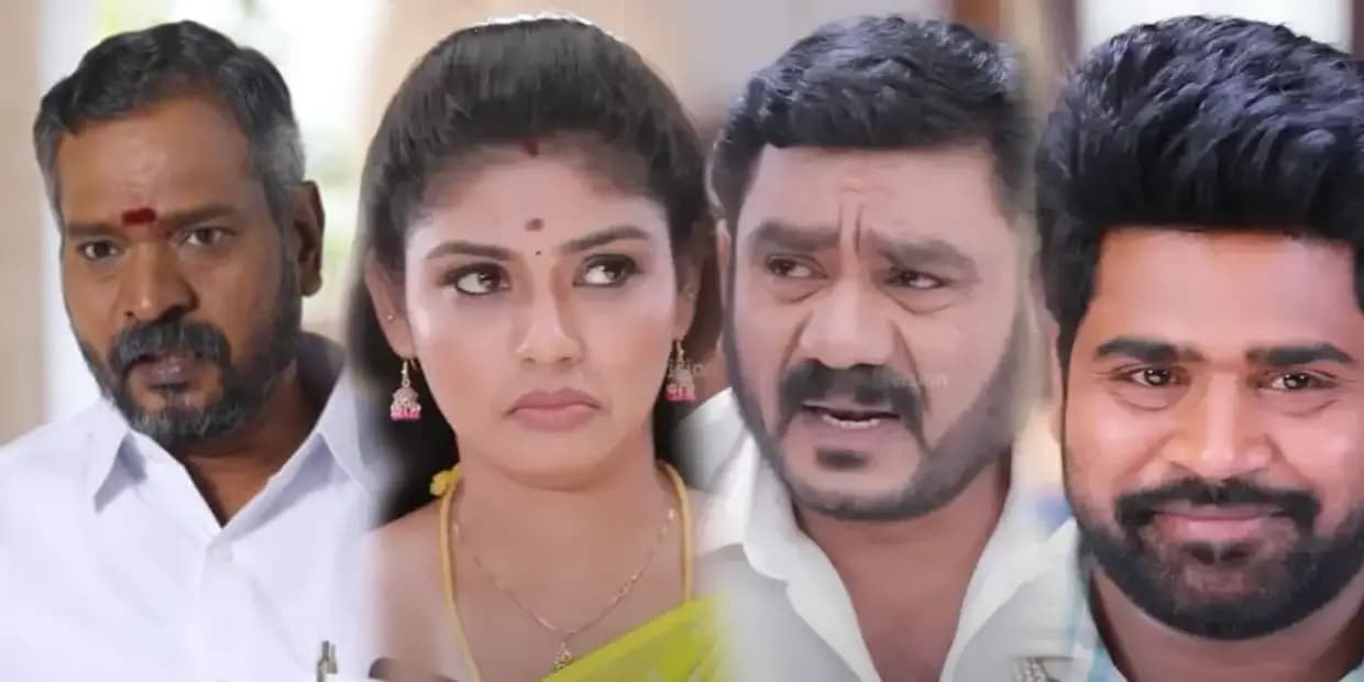 Pandian Stores 2: மீனா அப்பா மூலம் பாண்டியனுக்கு தெரியவரும் உண்மை.. சரவணனுக்காக சகித்துக் கொள்ளும் குடும்பம்