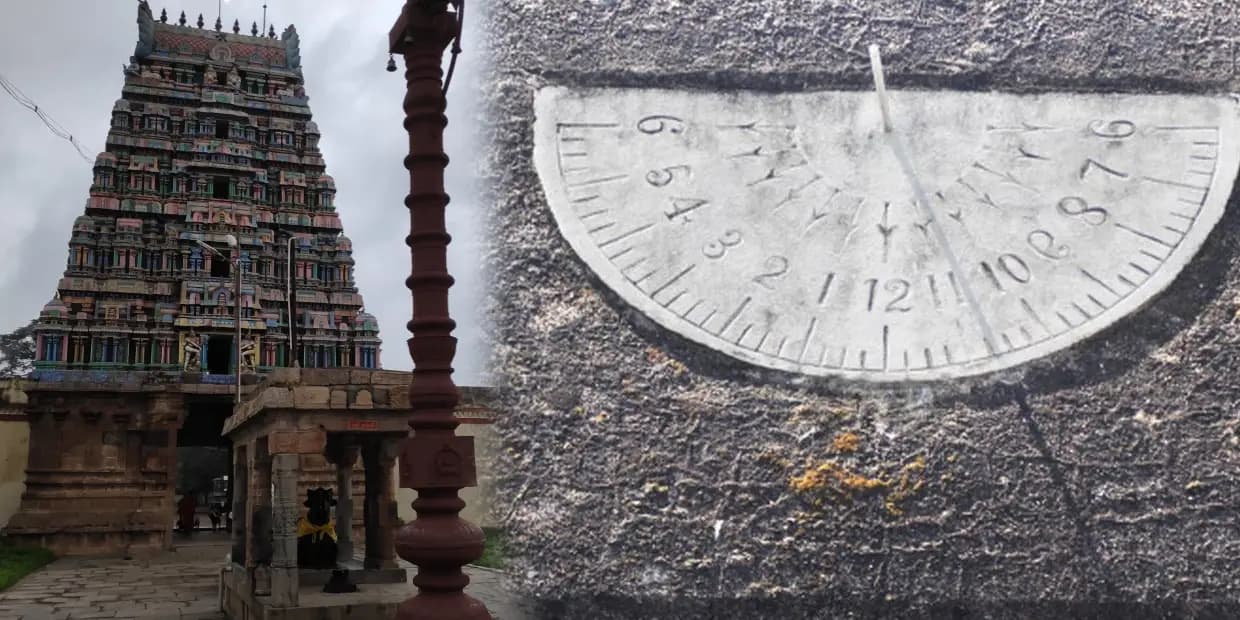 உலகின் பழமையான சூரிய கடிகாரம் எங்க இருக்கு தெரியுமா.? 750 ஆண்டுகளுக்கு முன்பே ஆச்சரியப்படுத்திய சோழனின் கண்டுபிடிப்பு