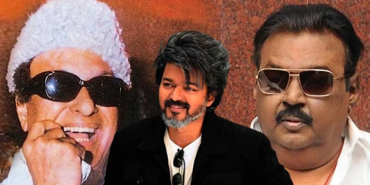 Vijay : விஜயகாந்த் இடத்தை நிரப்பும் கருப்பு எம்ஜிஆர்.. விஜய்க்கு போட்டியாக கோடிகளை வாரி இறைக்கும் நடிகர்
