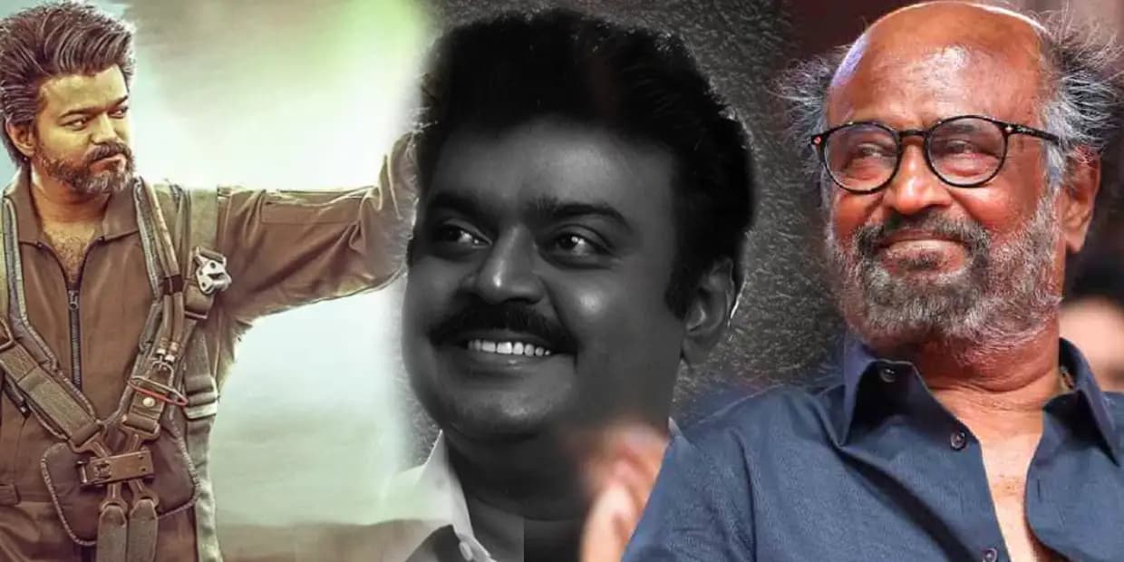 GOAT படத்தின் விஜயகாந்த் காட்சியை பார்த்து மிரண்ட ரஜினி.. படக்குழுவினரிடம் என்ன சொன்னார் தெரியுமா?