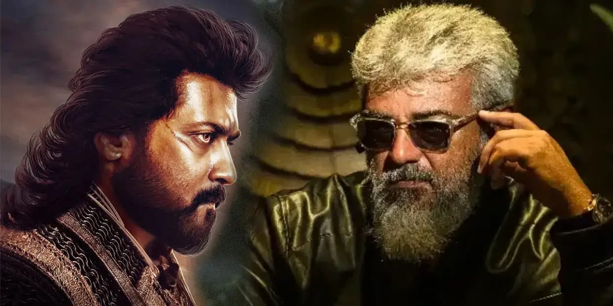 ஒரே நாளில் கங்குவாவுடன் மோதும் விடாமுயற்சி.. இதுவரை இரு துருவங்களாக மோதிக்கொண்ட அஜித், சூர்யா
