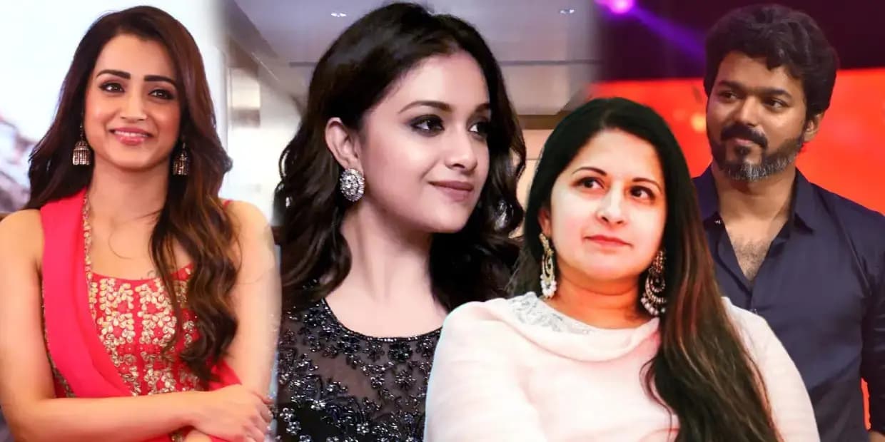 சங்கீதாவை வெறுப்பேத்த போட்டி போட்டு விஜய்யுடன் இருக்கும் புகைப்படத்தை வெளியிட்ட திரிஷா, கீர்த்தி சுரேஷ்