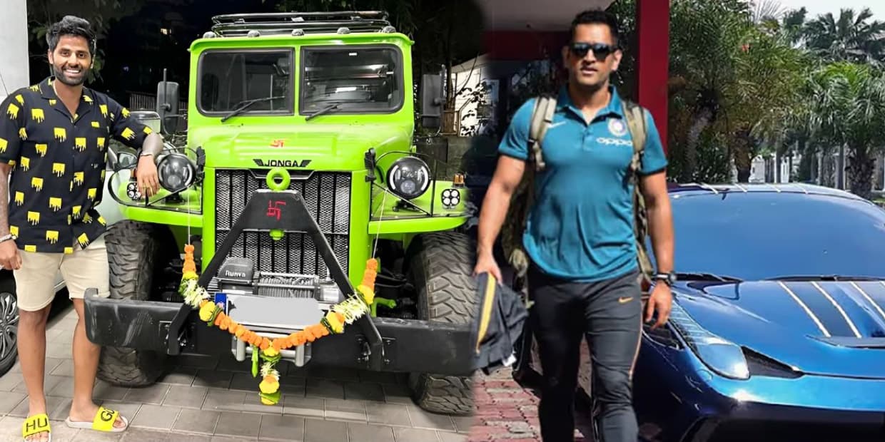 புது கேப்டன் சூரியகுமார் யாதவ் வைத்திருக்கும் 5 விலை உயர்ந்த கார்கள்.. தோனியை மிஞ்சிய வாகன பிரியர்