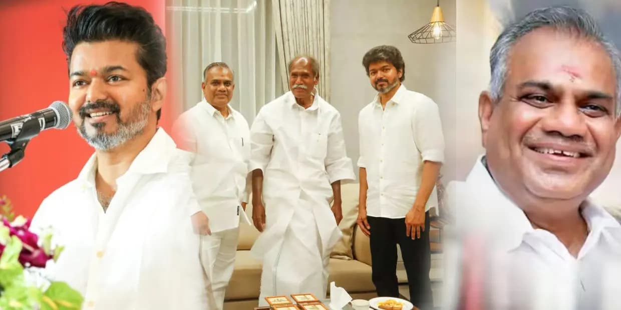 புஸ்ஸி ஆனந்த் கொடுத்த முரட்டு தைரியம்.. தளபதி பாண்டிச்சேரி முதலமைச்சரை சந்திக்க இதுதான் காரணம்