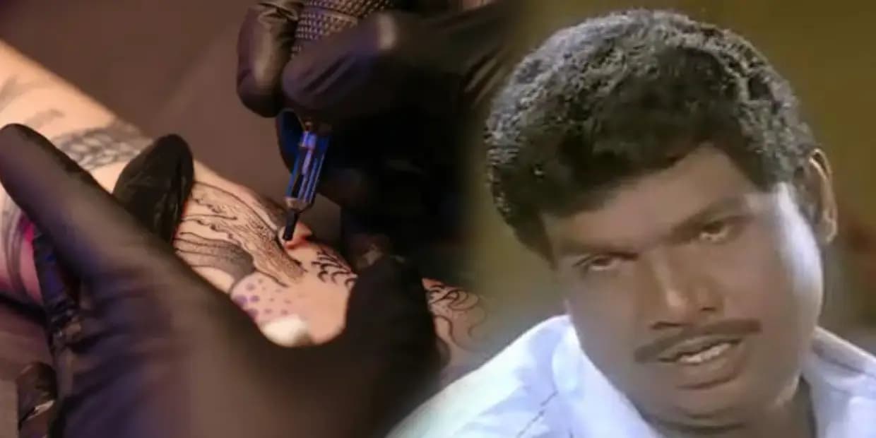 அங்க டாட்டூ போட்டு தான் உன் பக்தியை காட்டணுமா.. வில்லங்கமா பச்சை குத்தி சிக்கிய ஆன்ட்டியின் வைரல் மீம்ஸ்