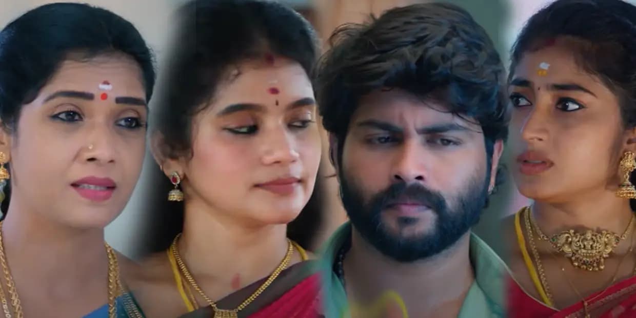 வீரா சீரியலில் மாறனிடம் விஜி ரகசியத்தை சொன்ன வள்ளி.. வளைகாப்பில் வைக்கப் போகும் ஆப்பு