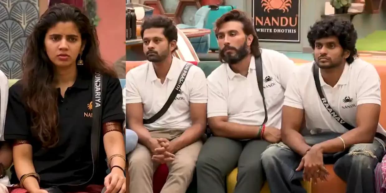 பிக் பாஸ் வீட்டில் கோமாளியாக மாறிய அருணுக்கு அர்ச்சனா அடித்த விபூதி.. காதலுக்கு நாமத்தை போட்ட காதலி