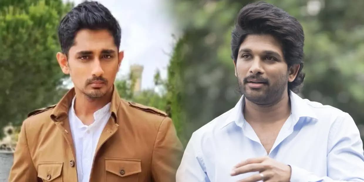 குவாட்டர் பாட்டில், பிரியாணிக்கு கூட கூட்டம் கூடுவாங்க.. அல்லு அர்ஜுனை சீண்டிய சித்தார்த்