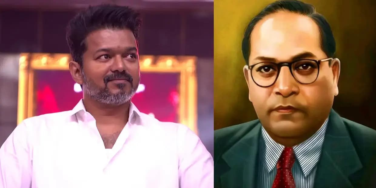அம்பேத்கருடன் விஜய் எடுத்த செல்ஃபி.. நூல் வெளியீட்டு விழாவின் வைரல் புகைப்படங்கள்