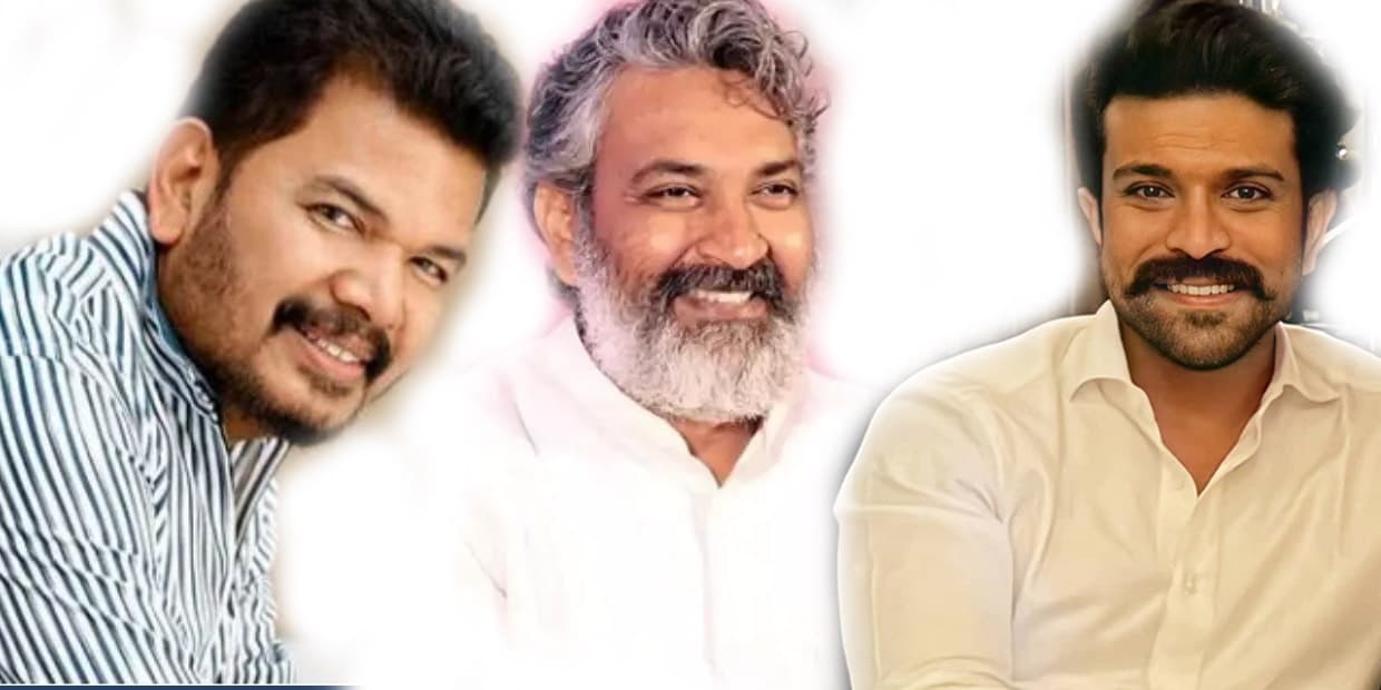 என்னா மனுஷன்யா இந்த ராஜமவுலி.! துவண்டு போன ஷங்கருக்கு ராம்சரணை வைத்து கொடுத்த பூஸ்ட்