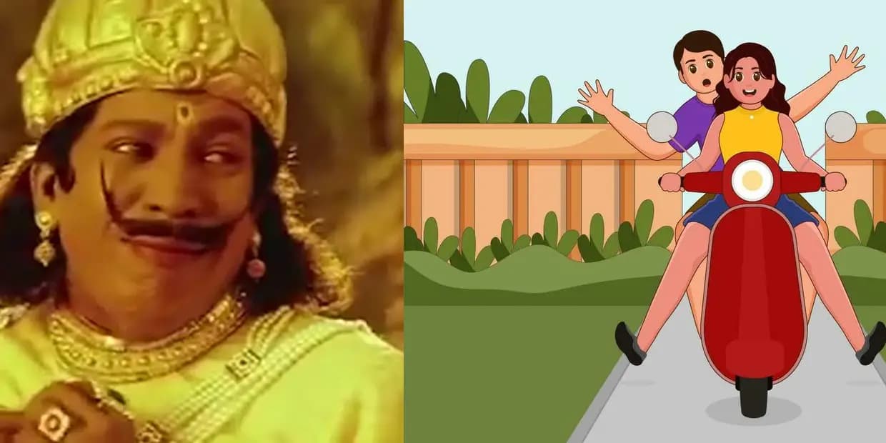 என்னதான் தைரியசாலியா இருந்தாலும்.. ஸ்கூட்டி ஓட்டுற பொண்ணுங்கள பார்த்தா பயமா தான் இருக்கு, ட்ரெண்டிங் மீம்ஸ்