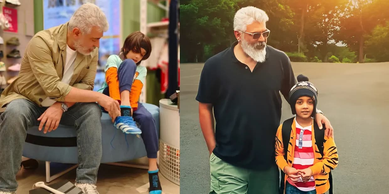 புலிக்கு பிறந்தது பூனை ஆகுமா.? மகனை களத்தில் இறக்கும் அஜித்