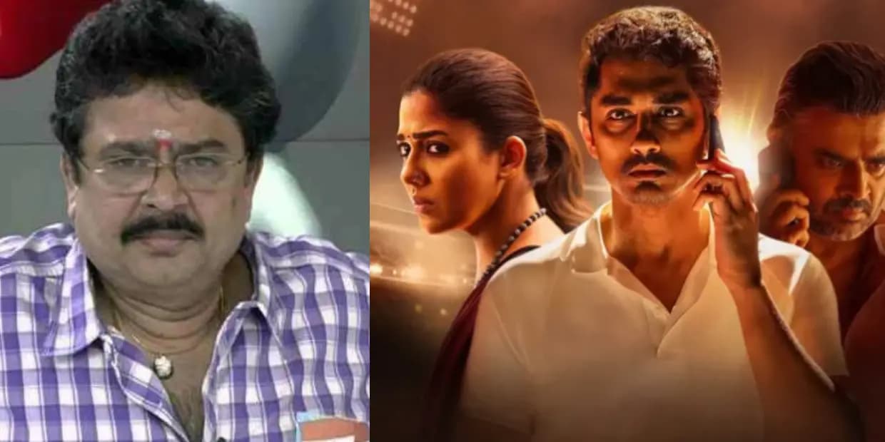 டெஸ்ட் படம் மொக்கை வாங்க சித்தார்த் காரணமா.? எஸ் வி சேகர் போட்ட பதிவு, என்ன இப்படி சொல்லிட்டாரு
