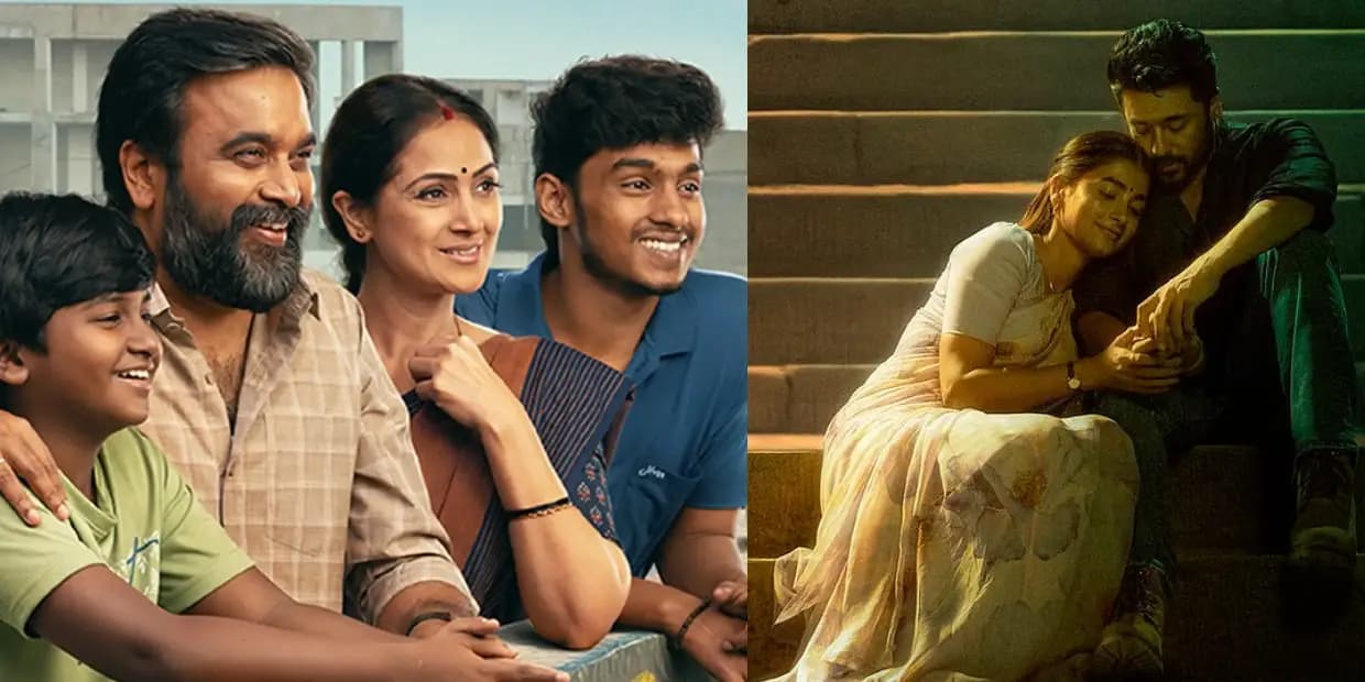 ரெட்ரோவுக்கு சவால் விடும் டூரிஸ்ட் ஃபேமிலி.. இந்த ஜோடி பொருத்தம் நல்லா இருக்கே, வைரல் புகைப்படங்கள்