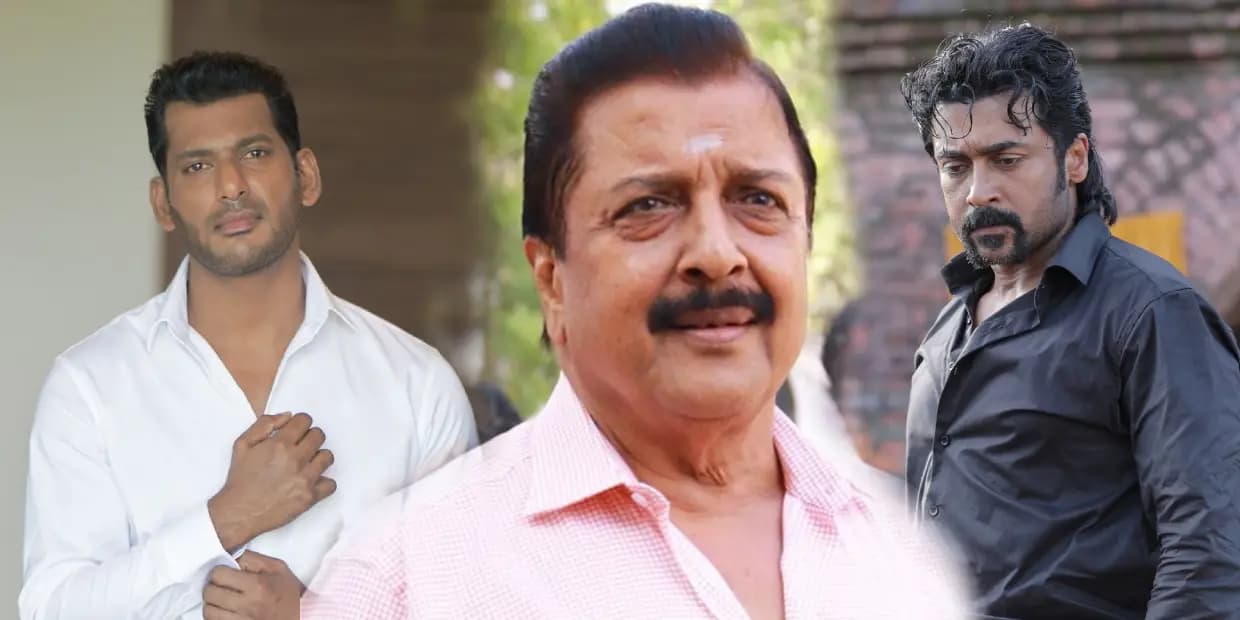 முதலில் சிக்ஸ் பேக் வைத்தது சூர்யாவா.? சிவகுமார் பேச்சுக்கு விஷால் கொடுத்த பதிலடி