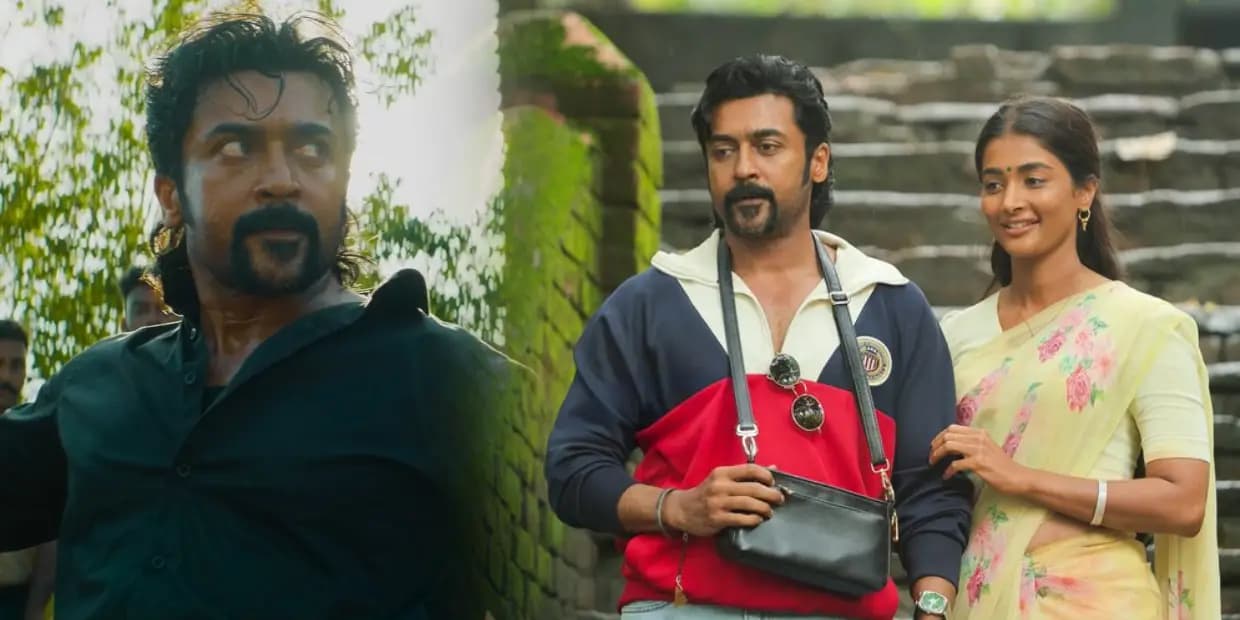 ரெட்ரோ கலெக்சன் எவ்வளவு தெரியுமா.? தயாரிப்பு நிறுவனம் வெளியிட்ட போஸ்டர்