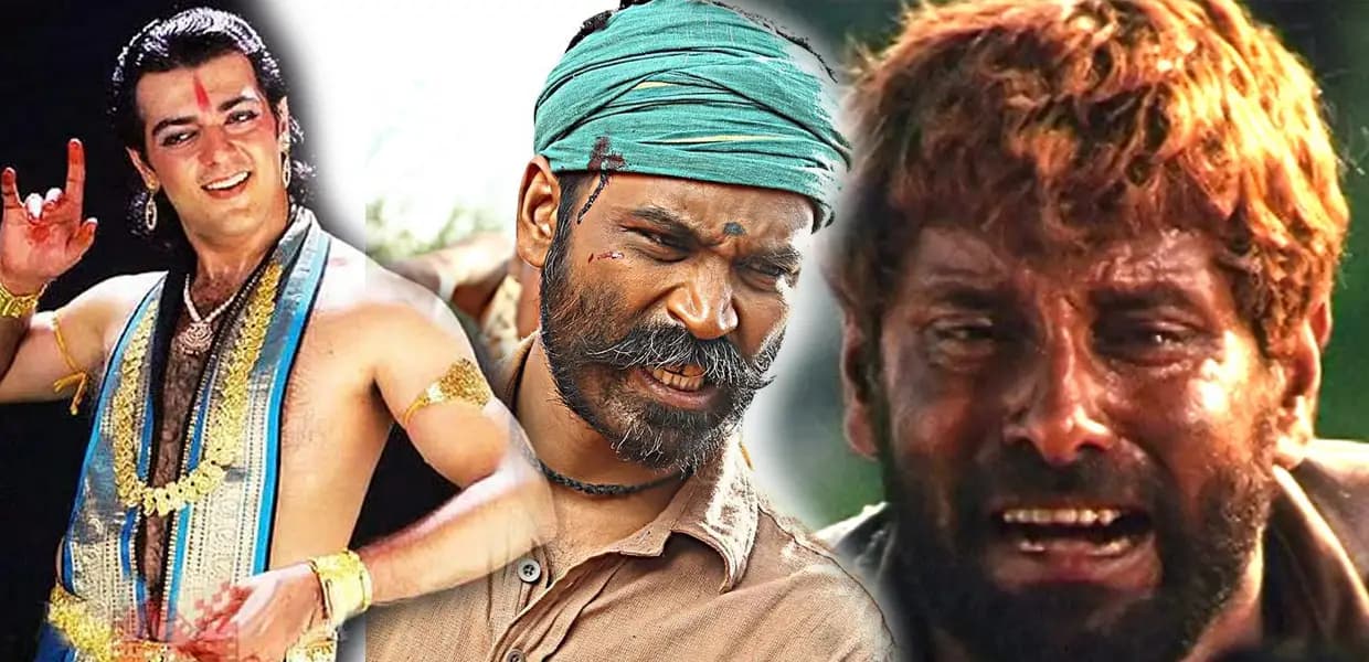 ரஜினியிலிருந்து தனுஷ் வரை.. டாப் ஏழு ஹீரோக்கள் இமேஜியை மீறி கலக்கிய வித்தியாசமான படங்கள்