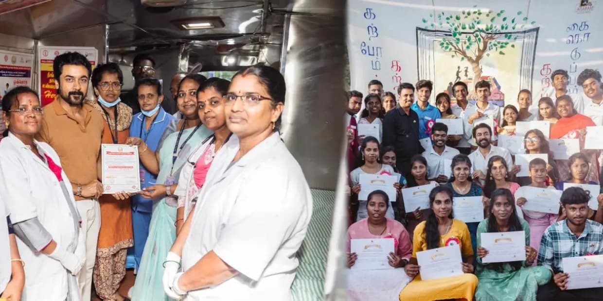 அகரம் முதல் ரத்ததானம் வரை.. சூர்யாவால் விஜய்க்கு பெரும் தலைவலி