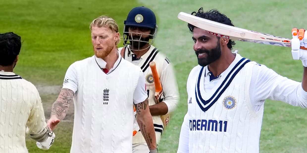 ஜென்டில்மேன் கேம்ஐ நாசமாக்கிய பென் ஸ்ட்ரோக்ஸ்.. நான் குதிரை ஜாக்கி என திமிரை அடக்கிய சர் ரவீந்திர ஜடேஜா