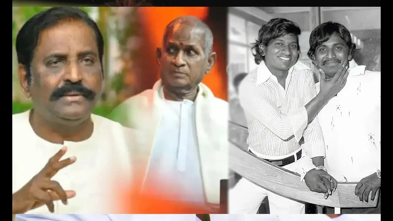இளையராஜாவிற்கும் வைரமுத்துவுக்கும் இடையே உள்ள மோதல்.. இதுதான் காரணம் உளறிய பிரபலம்