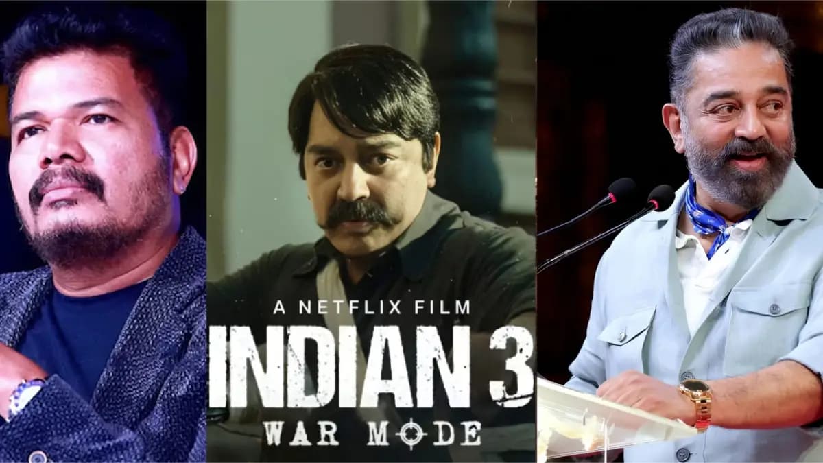 இந்தியன்-3 தற்போதைய நிலைமை? நீ அமெரிக்காவுக்கே போய்டு சிவாஜி கதைதான்