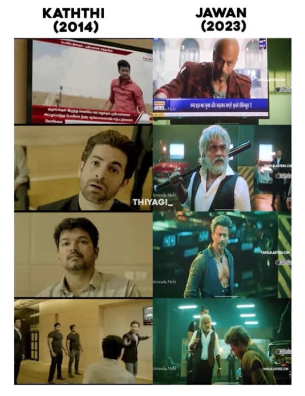 அட்லீ - எங்கள பார்த்தா மெண்டல் மாதிரி இருக்கா.? பிசிரு தட்டாமல் 5 படங்களில் இருந்து காப்பியடித்த புகைப்பட ஆதாரம்