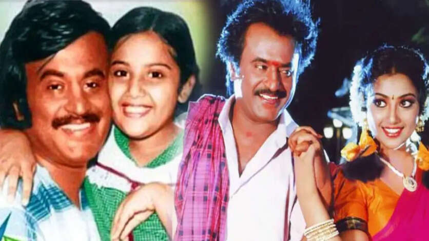 கண்ணுக்கு தெரிஞ்சது அன்புள்ள ரஜினிகாந்த் மட்டும்தான்.. 6 ஹீரோக்களுடன் குழந்தையாக நடித்த மீனா
